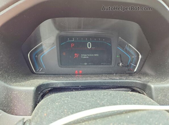 5FNRL6H26KB017364 2019 HONDA ODYSSEY Gray Vista del cuadro de instrumentos