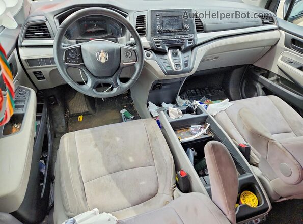 5FNRL6H26KB017364 2019 HONDA ODYSSEY Gray Vista del salpicadero