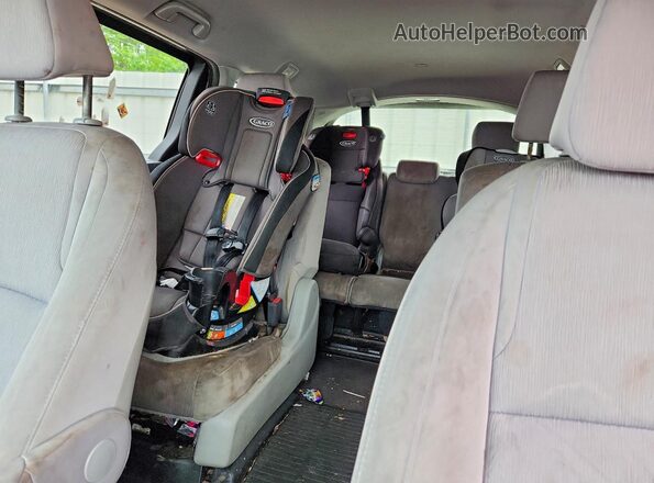 5FNRL6H26KB017364 2019 HONDA ODYSSEY Gray Vista de los asientos traseros