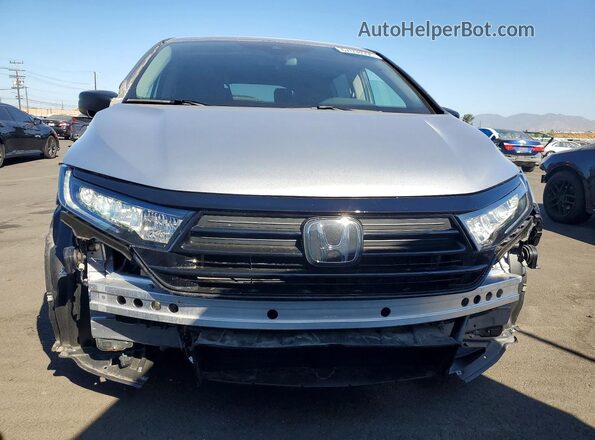 5FNRL6H2XNB020773 2022 HONDA ODYSSEY Silver Widok z przodu