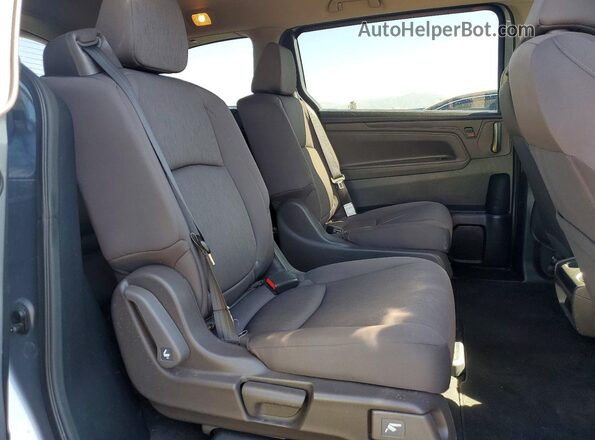 5FNRL6H2XNB020773 2022 HONDA ODYSSEY Silver Widok wnętrza z tyłu