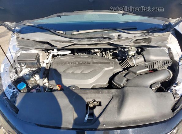 5FNRL6H2XNB020773 2022 HONDA ODYSSEY Silver Widok komory silnika