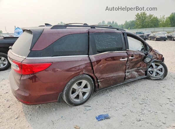 5FNRL6H51JB021539 2018 HONDA ODYSSEY Red Rear right