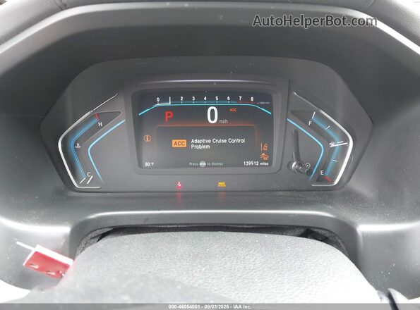 5FNRL6H51KB064120 2019 HONDA ODYSSEY Maroon Հետևի նստատեղերի տեսք
