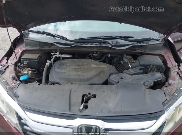 5FNRL6H51KB064120 2019 HONDA ODYSSEY Maroon Հետևի տեսք