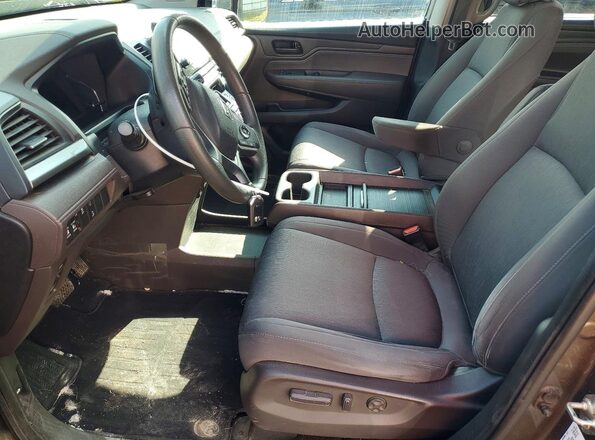 5FNRL6H54LB047510 2020 HONDA ODYSSEY Gray Вид салону спереду
