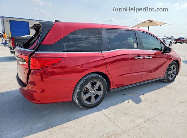 5FNRL6H54NB005650 2022 HONDA ODYSSEY Red უკანა მარჯვენა
