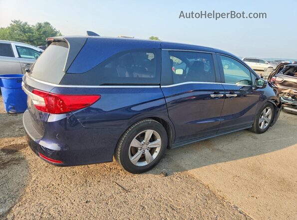 5FNRL6H55KB088100 2019 HONDA ODYSSEY Blue Rear right