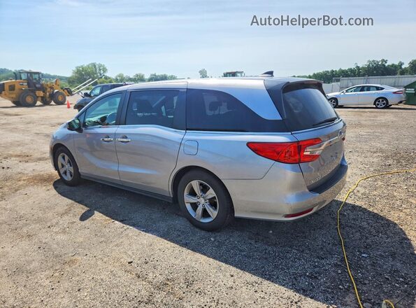 5FNRL6H57JB058093 2018 HONDA ODYSSEY Silver Հետևի ձախ