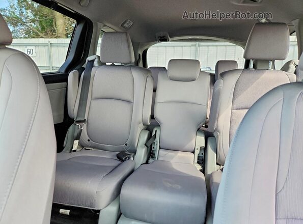 5FNRL6H59KB119137 2019 HONDA ODYSSEY Gray უკანა სავარძლების ხედი