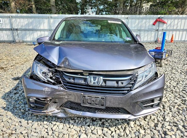 5FNRL6H59KB119137 2019 HONDA ODYSSEY Gray წინა ხედი