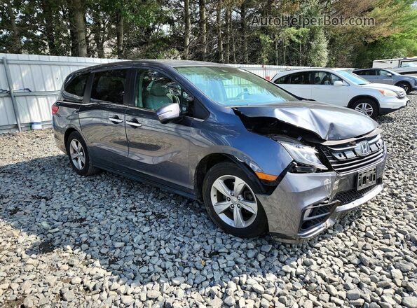 5FNRL6H59KB119137 2019 HONDA ODYSSEY Gray წინა მარჯვენა