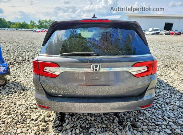 5FNRL6H59KB119137 2019 HONDA ODYSSEY Gray უკანა ხედი