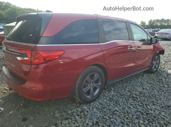 5FNRL6H59MB042854 2021 HONDA ODYSSEY Red Tył prawy