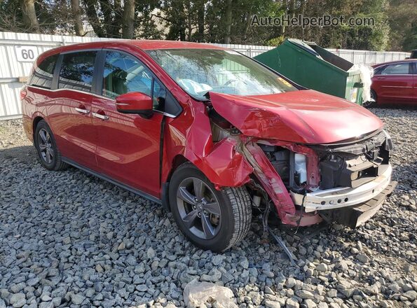 5FNRL6H59MB042854 2021 HONDA ODYSSEY Red Przód prawy