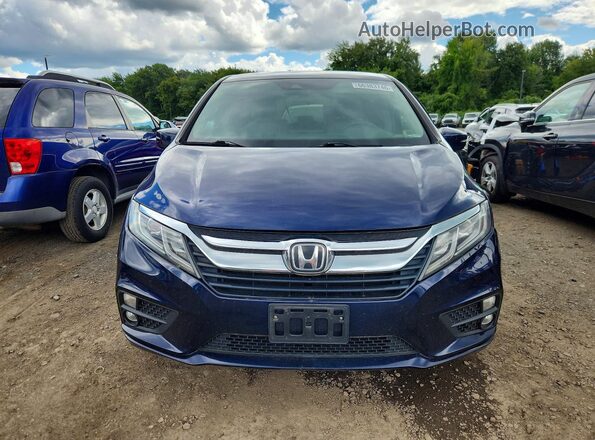 5FNRL6H5XLB010283 2020 HONDA ODYSSEY Blue Front view