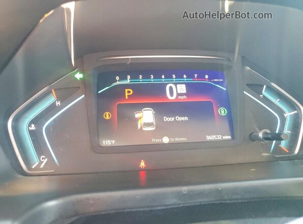 5FNRL6H62RB058667 2024 HONDA ODYSSEY Silver Vista del cuadro de instrumentos