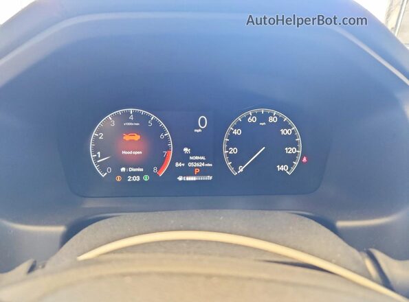 5FNRL6H62SB058691 2025 HONDA ODYSSEY Gray Widok zestawu wskaźników