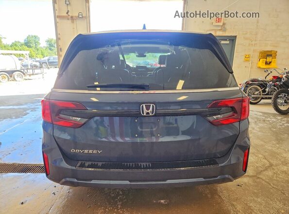 5FNRL6H62SB058691 2025 HONDA ODYSSEY Gray Widok z tyłu