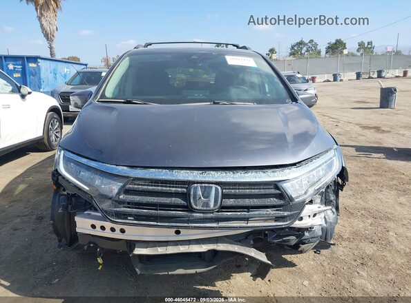5FNRL6H63TB038547 2026 HONDA ODYSSEY Gray ხელსაწყოთა პანელის ხედი