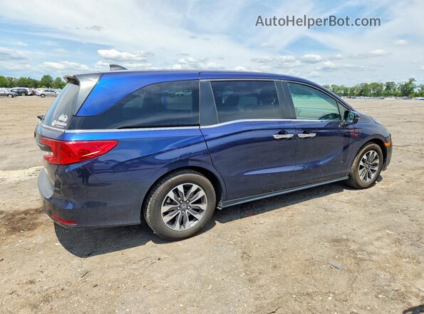 5FNRL6H65PB030083 2023 HONDA ODYSSEY Blue უკანა მარჯვენა