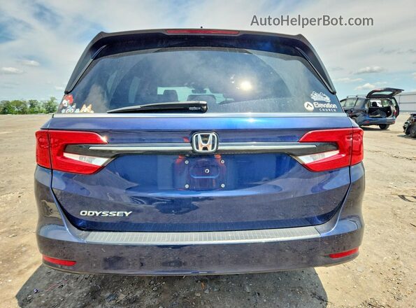 5FNRL6H65PB030083 2023 HONDA ODYSSEY Blue უკანა ხედი