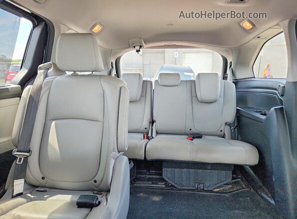 5FNRL6H65PB030083 2023 HONDA ODYSSEY Blue უკანა სავარძლების ხედი