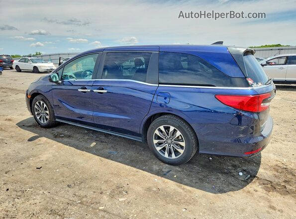 5FNRL6H65PB030083 2023 HONDA ODYSSEY Blue უკანა მარცხენა
