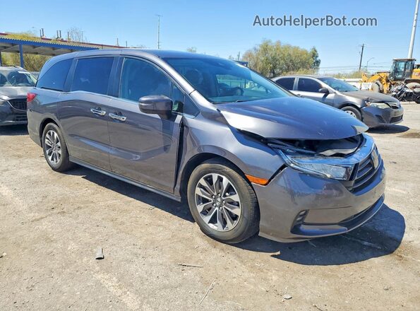 5FNRL6H65PB059759 2023 HONDA ODYSSEY Серый Передняя правая четверть