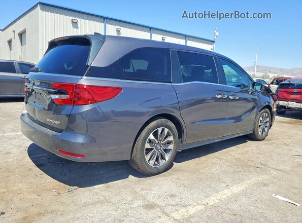 5FNRL6H65PB059759 2023 HONDA ODYSSEY Серый Задняя правая четверть