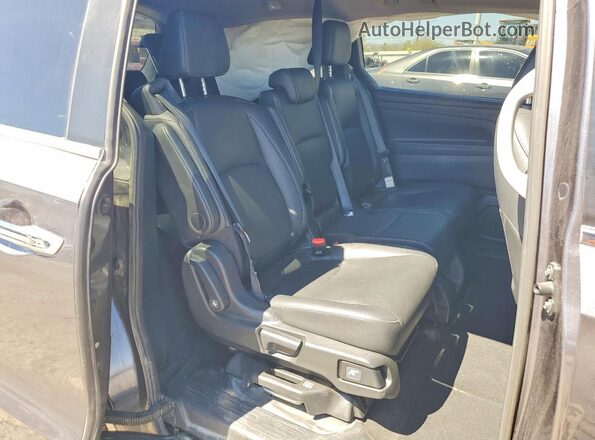 5FNRL6H65PB059759 2023 HONDA ODYSSEY Серый Вид задней части салона