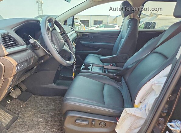 5FNRL6H66TB036548 2026 HONDA ODYSSEY Black Widok wnętrza z przodu