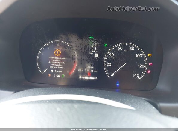 5FNRL6H67SB072439 2025 HONDA ODYSSEY Gray Widok tylnych siedzeń