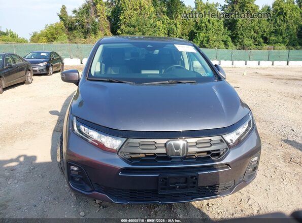 5FNRL6H67SB072439 2025 HONDA ODYSSEY Gray Widok wnętrza z tyłu