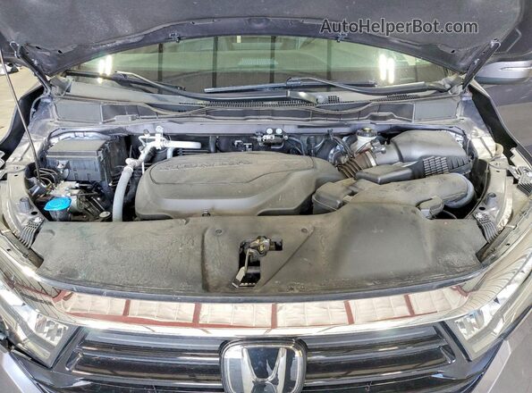5FNRL6H68RB046555 2024 HONDA ODYSSEY Charcoal Vista del compartimento del motor