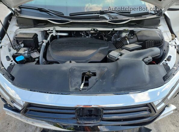5FNRL6H68RB075635 2024 HONDA ODYSSEY White ძრავის განყოფილების ხედი