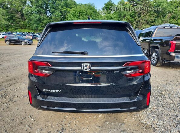 5FNRL6H68SB004456 2025 HONDA ODYSSEY Черный Вид сзади