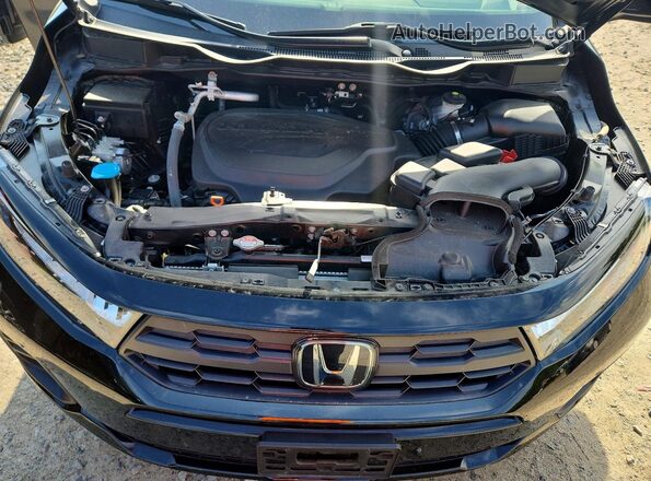 5FNRL6H68SB004456 2025 HONDA ODYSSEY Черный Вид подкапотного пространства