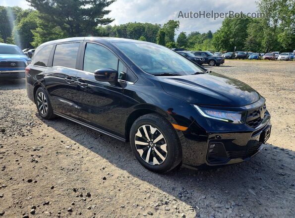 5FNRL6H68SB004456 2025 HONDA ODYSSEY Черный Передняя правая четверть