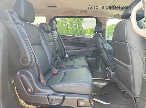 5FNRL6H68SB004456 2025 HONDA ODYSSEY Черный Вид задней части салона