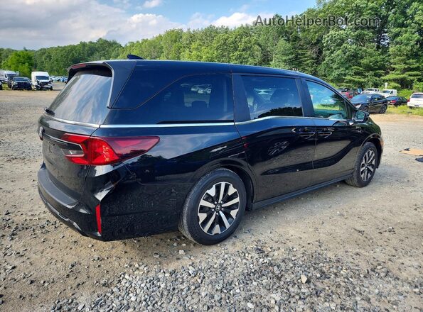 5FNRL6H68SB004456 2025 HONDA ODYSSEY Черный Задняя правая четверть