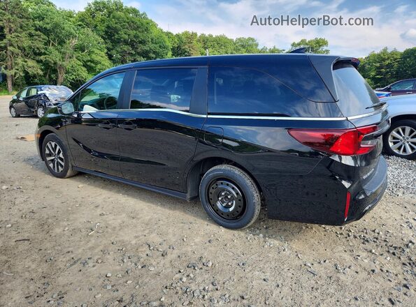 5FNRL6H68SB004456 2025 HONDA ODYSSEY Черный Задняя левая четверть