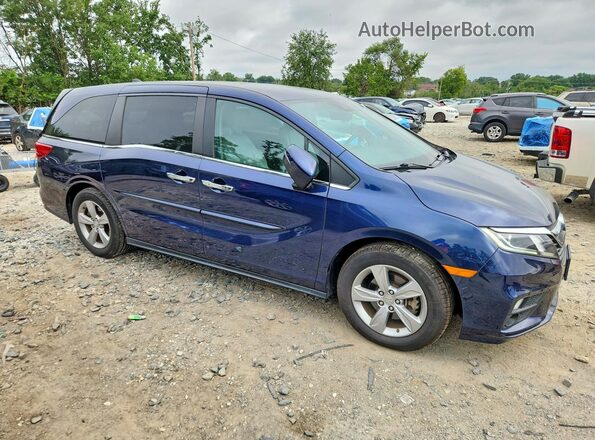 5FNRL6H71JB053487 2018 HONDA ODYSSEY Blue წინა მარჯვენა