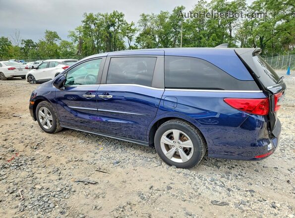 5FNRL6H71JB053487 2018 HONDA ODYSSEY Blue უკანა მარცხენა