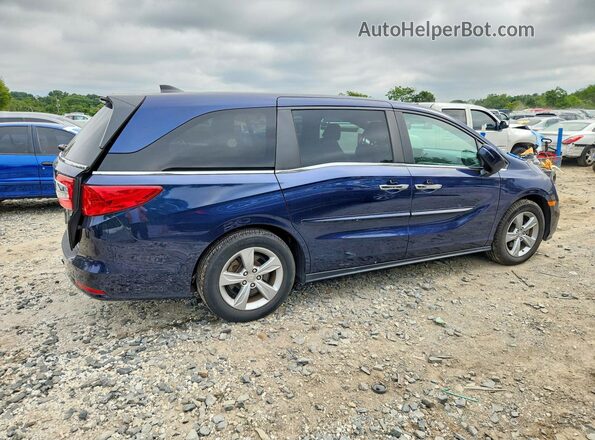 5FNRL6H71JB053487 2018 HONDA ODYSSEY Blue უკანა მარჯვენა