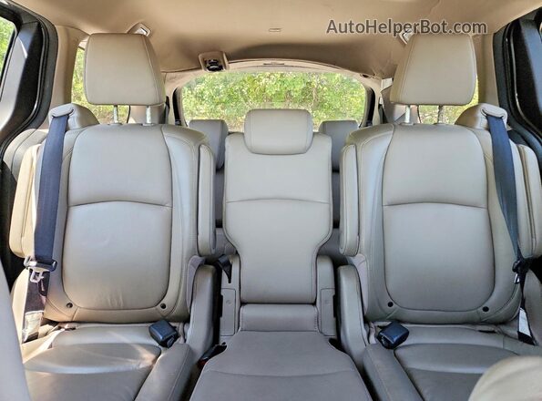 5FNRL6H71KB050882 2019 HONDA ODYSSEY Gray უკანა სავარძლების ხედი