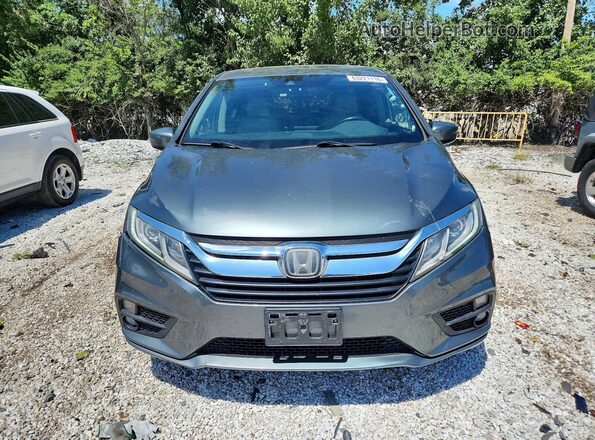 5FNRL6H71KB050882 2019 HONDA ODYSSEY Gray წინა ხედი