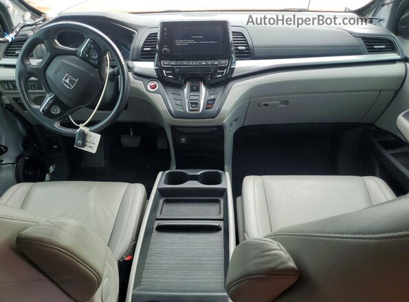 5FNRL6H71KB112362 2019 HONDA ODYSSEY White Вид панелі приладів