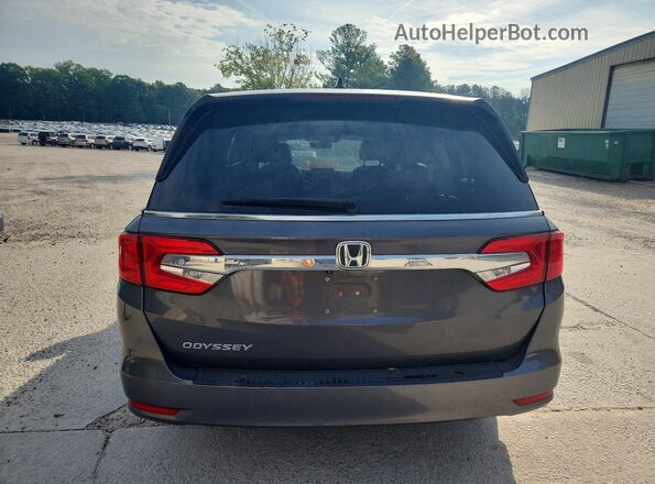 5FNRL6H72KB136704 2019 HONDA ODYSSEY Gray Вид ззаду