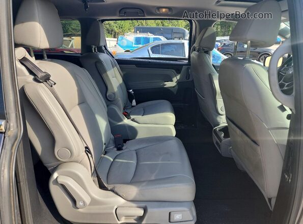 5FNRL6H72KB136704 2019 HONDA ODYSSEY Gray Вид задньої частини салону